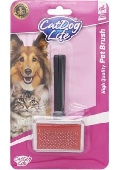 Catdoglife İnce Köpek Tarama Fırçası M Boy
