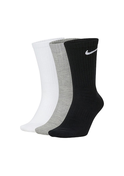 Nike Everyday Lightweight Crew Socks 3 Sx7676-901 Siy. Bey. Gr.