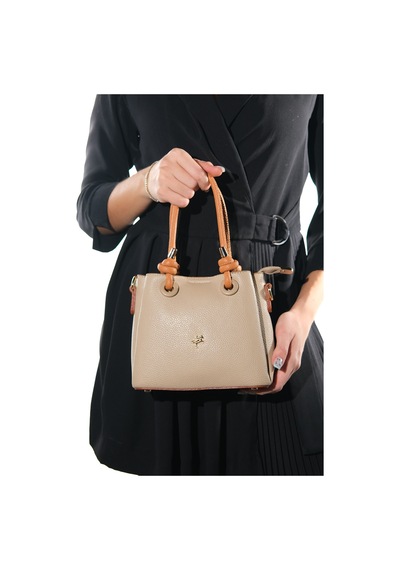 Luvishoes 1498 Kum Taba Floter Kadın Kol Çantası