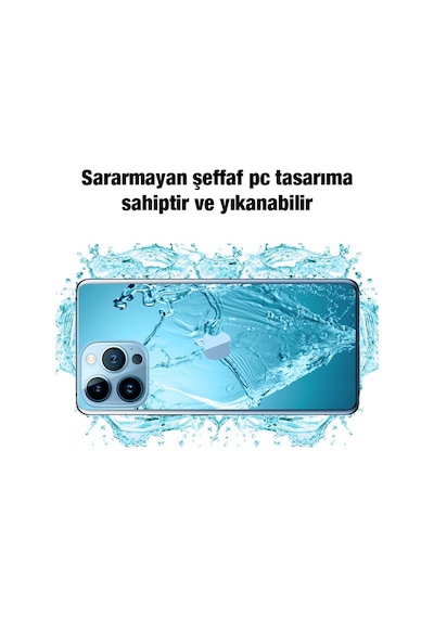 Ally Apple Uyumlu iPhone 13 Pro Max Kilif Kamera Korumali Ultra Ince Seffaf S 551816180