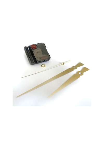 Saat Mekanizması 1. Sınıf Akar Sessiz Saat Mekanizması Askılı 3d Saatlerle Uyumlu Gold