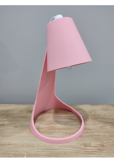 Nova Minimal Dekoratif Masa Lambası Modern Tasarım Ambiyans Objesi Pembe