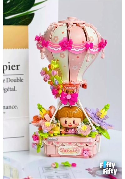 Loz Creative Serisi Pembe Hava Balonu 750 Parça Oyuncak Yapım Seti Fflz-4114vgn