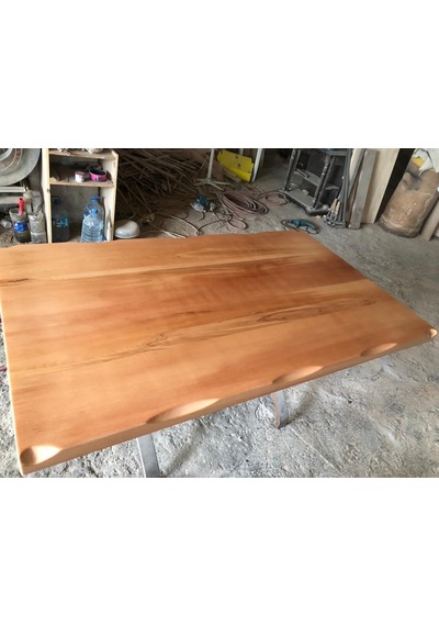 Bintaşmobilya Naturel Kayın Ağacı Kütük Masa Üstü 140X80.Cm