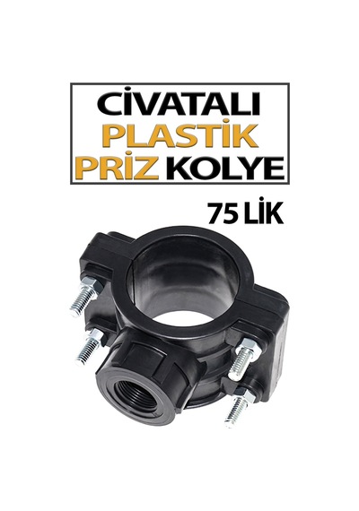 Civatalı Plastik Priz Kolye 75'lik 1 Adet