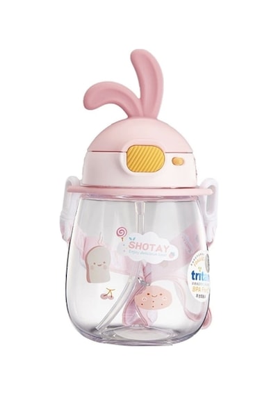 Shotay Rabbıt Trıtan Matara Pembe 600 Ml.