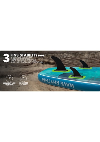 Wave Rhythm Green Şişme Paddle Board Sup Seti 320x84x15 Cm