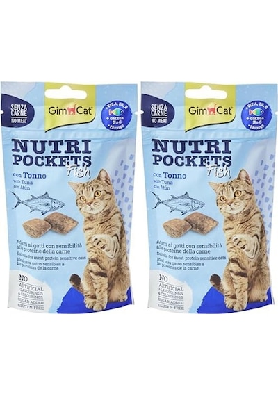 Gimcat Kedi Ödül Tableti Np Ton Balıklı, 60 Gr 2li Paket