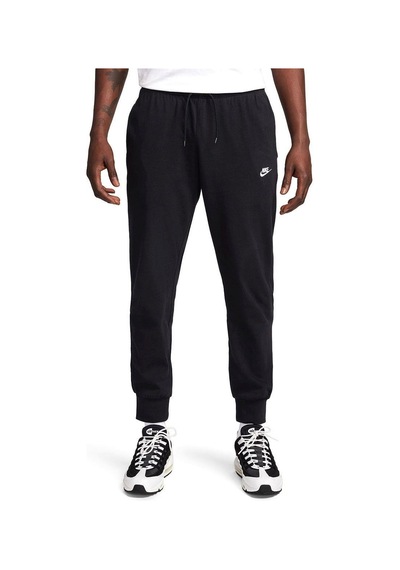 Nike Club Knit Eşofman Altı - Fq4330-10498 Siyah - Beyaz