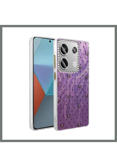 Bezos Redmi Note 13 Pro 4g Uyumlu Kılıf Blade Aynalı Desenli Kapak - Desen 2 Mmbz