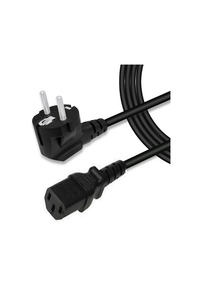 Bilgisayar Power Kablosu Monitör Güç Kablo 1.5 Metre Koruma Girişli