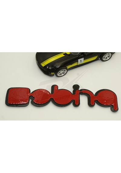 Kia Pride B Logo Bagaj 3M 3D Krom Abs Logo Amblem