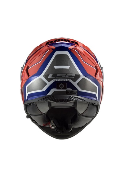 Ls2 Storm Faster Kırmızı Mavi Full Face Kapalı Kask
