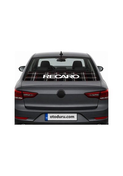Oem Recaro Ekose Tasarımlı 2'li Torpido Ve Pandizot Koruyucu Havlu Seti