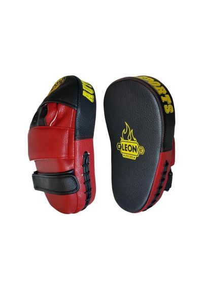Leon Ramon Kick Boks Ve Muay Thai El Lapası Kırmızı Kırmızı - Siyah