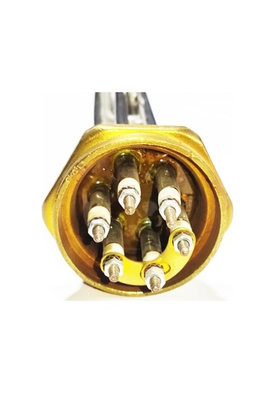 2 İnç 304cr 12kw 380v Bükümlü 40cm Trifaze Sanayi Isıtıcı Rezistansı