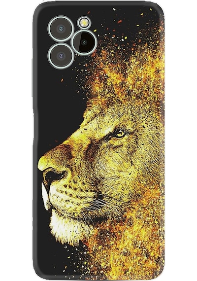 Oukitel C21 Pro Kılıf Resimli Desenli Baskılı Silikon Leon 1323