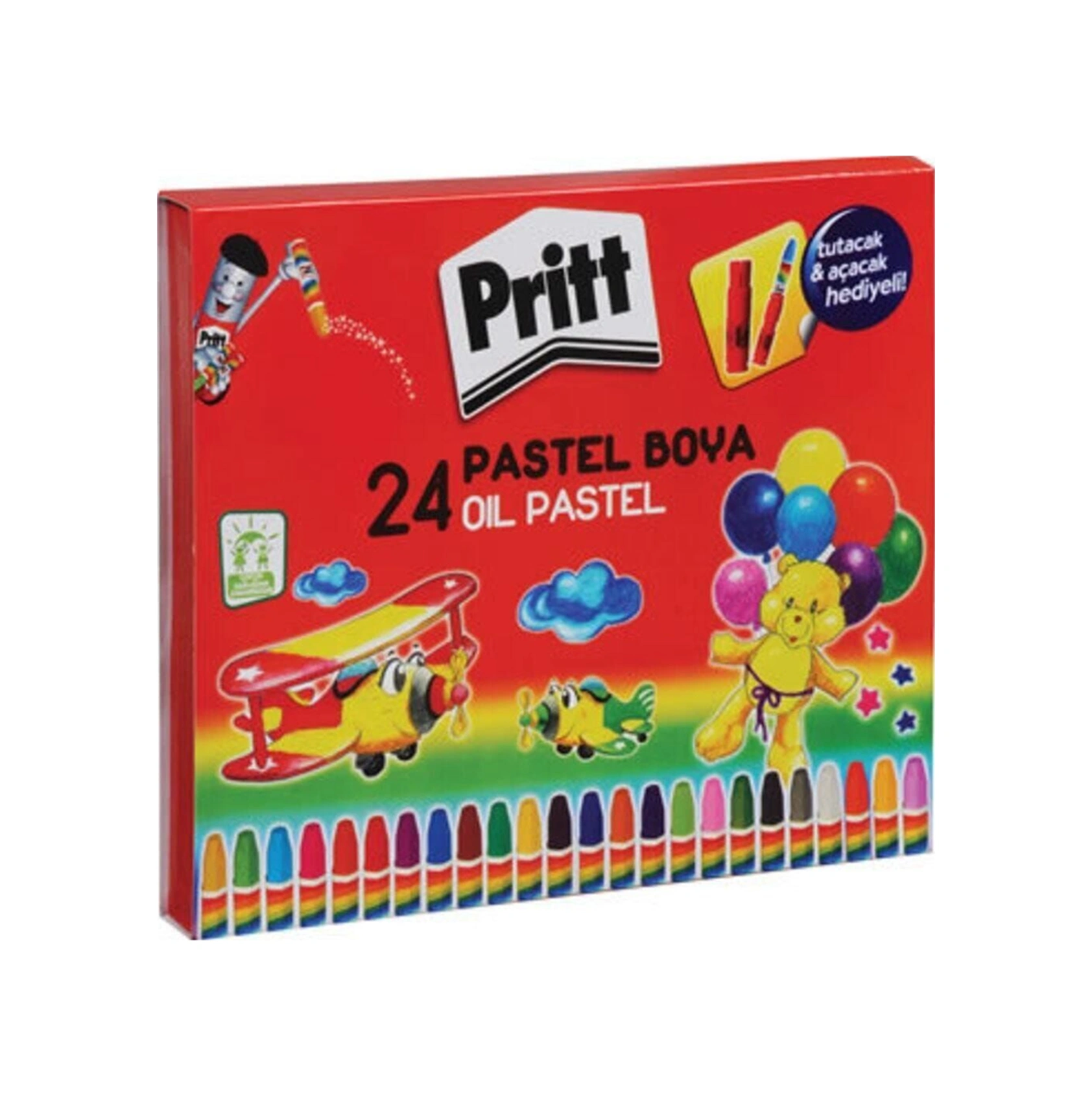 Pastel Boya Karton Kutulu 24'lü No Color