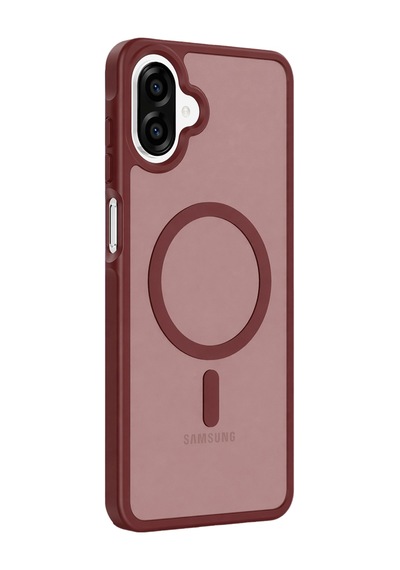 Joko Samsung Galaxy A07 4g Jota Magsafe Kapak - Bordo 61244 Teearpaintw Brush