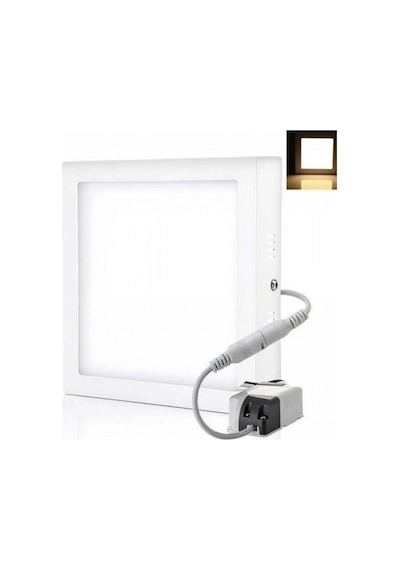 Cata CT-5234B Led Panel Kare Beyaz Işık Sıva Üstü 18W