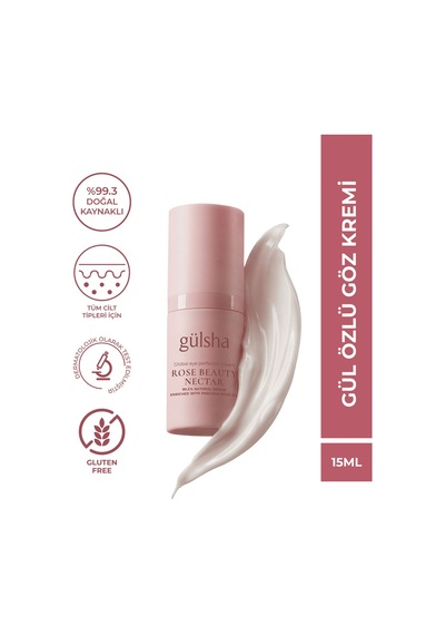 Gülsha Gül Özlü Göz Kremi 15 ML