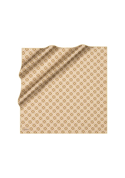 Cacharel Haki 90x90 İpek Twill Eşarp Haki Haki