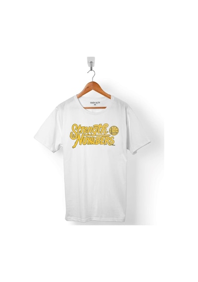 Strength In Numbers Stephen Curry Logo Erkek Tişört 001