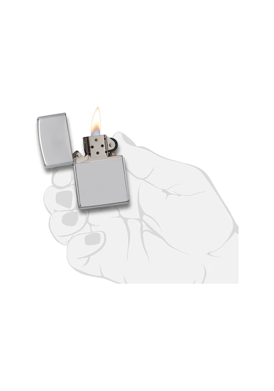 Zippo Çakmak Hi Polish Parlak Gri 250-021764