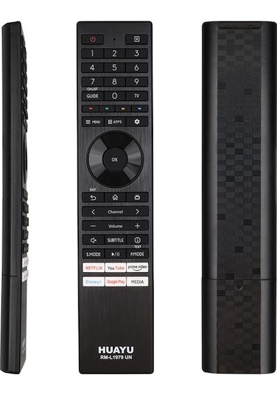 Rm-l1979 Toshıba Netflix Youtube Prime Video Google Play Dısney+ Tuş Lcd Led Tv Kumanda 45527057