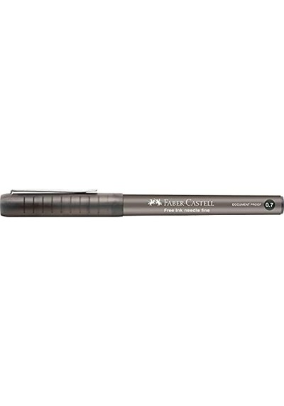 Free Ink Roller Kalem, 0.7 Mm, Siyah, Silinmez Kalıcı Mürekkep, Mürekkep Göstergeli, İğne Uçlu 124-Pembe