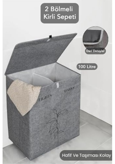 Çamaşır Kutusu 36 X 36 X 56 Cm Diğer