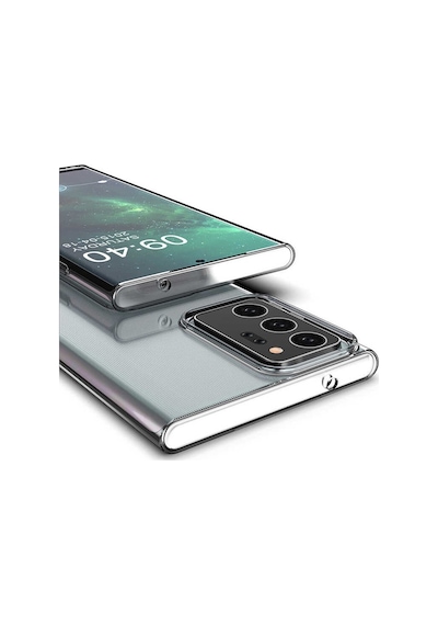 Samsung Uyumlu Galaxy Note 20 Ultra Kılıf Şeffaf Silikon Hibrit Case Renksiz