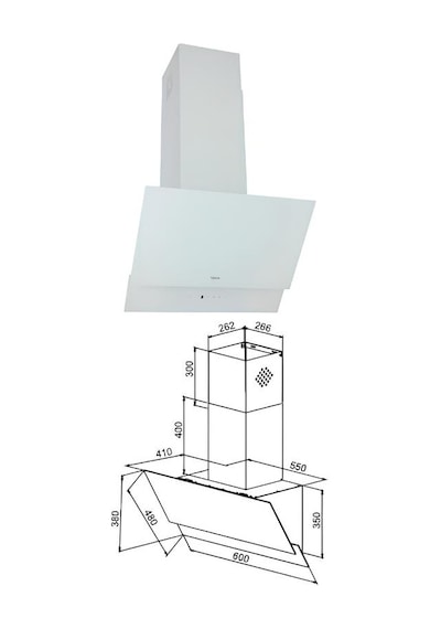 Teka Chef 6 HAK 625 WH - GBE 64002 KBC WH - ATV 60 WH Beyaz Ankastre Set