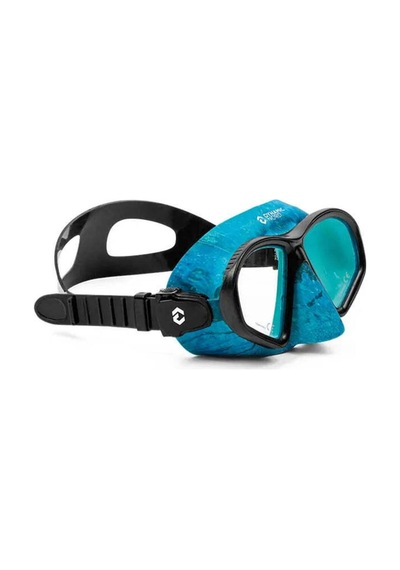 Dynamic Nord Dive Mask Mc 15 Iki Camlı Düşük Hacimli, Revo Ayna Efekti Lensli Dalış Maskesi Mavi