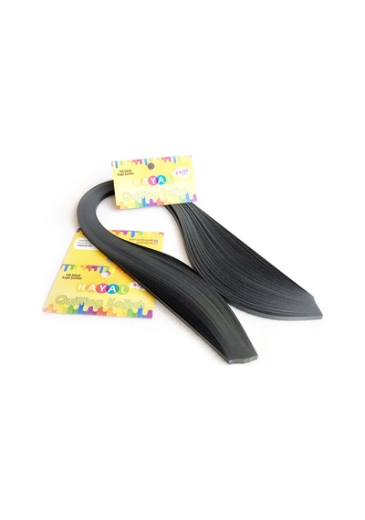 Hayal Quilling Kağıdı - Siyah Renk 100'Lü