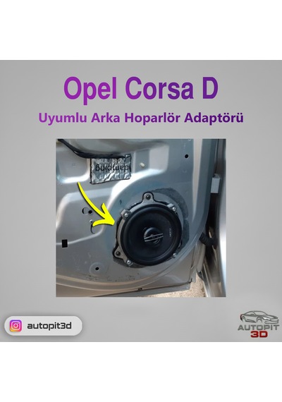 Opel Corsa D Uyumlu Arka Hoparlör Adaptörü