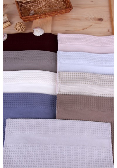 Baveno Çok Amaçlı Pike Havlu Seti 40 x 60 - 60 x 110 2'li Pembe