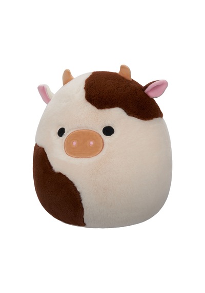 Squishmallows Fuzzamallows İnek Ronnie 30 Cm Cr09321 Çok Renkli
