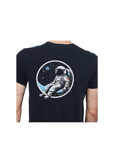 Man On The Moon T-shırt Beyaz