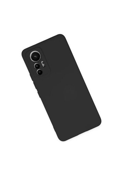 Xiaomi Mi 12 Lite Kılıf Nano İçi Kadife Silikon - Siyah 0.2M-Çok Renkli