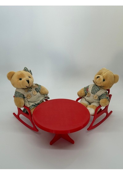 Babybear Mini Sallanan Sandalye Ayıcıklar Muhabbette