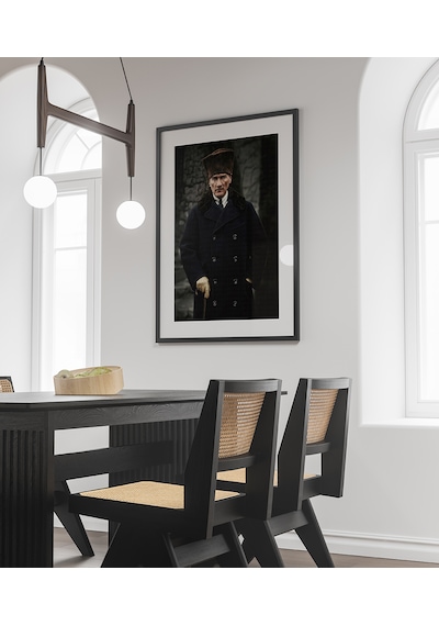 Mustafa Kemal Atatürk 70x100 Cm Poster Duvar Kağıdı 03 Çok Renkli