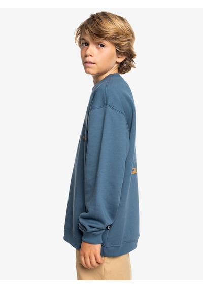 Quiksilver Eqbft03908-18314 Screen Crew Erkek Çocuk Sweatshirt Renkli Çok Renkli