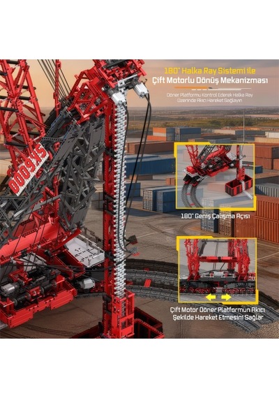 Reobrix Ring Crane 22028 Brick Yapım Seti