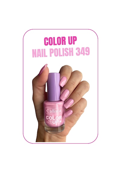 Callista Color Up Nail Polish Oje 349 Let's Go - Pembe