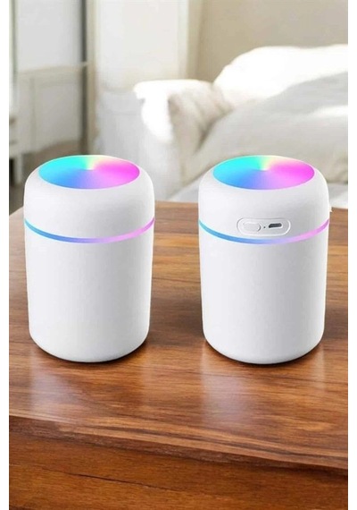 Hubrendy Tekno Hava Nemlendirici Ultrasonik Mini Hava Temizleyici Aromaterapi