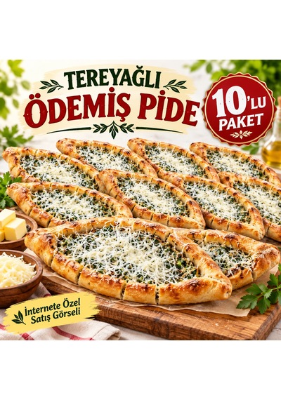 Tereyağlı Ödemiş Pide 10'lu Paket