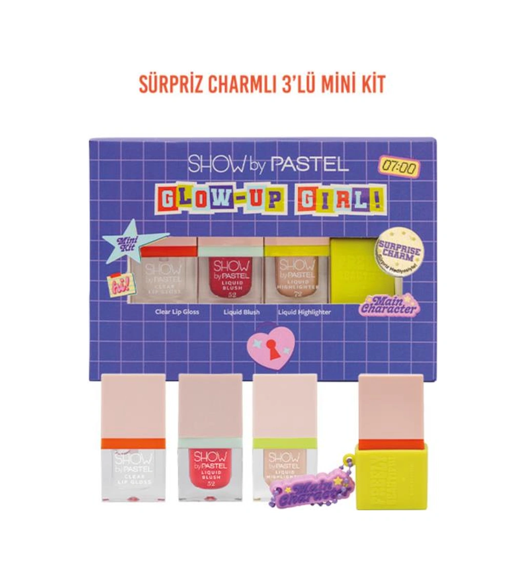 Show By Pastel Glow-up Girl Main Character Mini Kit 3 X 2.1 Ml