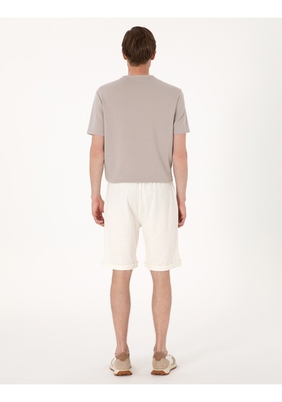 Pierre Cardin Erkek Bej Şort Örme 50303891-vr011 Bej