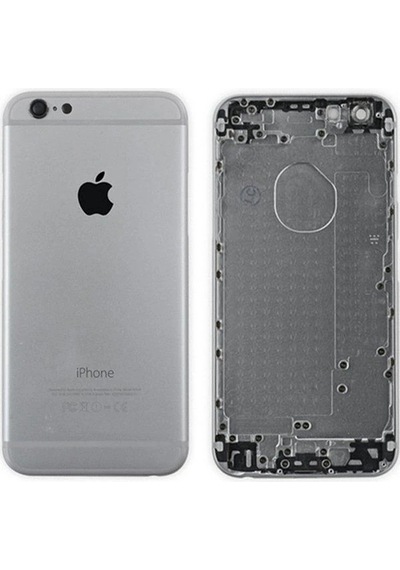 Apple Uyumlu iPhone 6 Kasa Boş Uzay Grisi Siyah Belirtilen